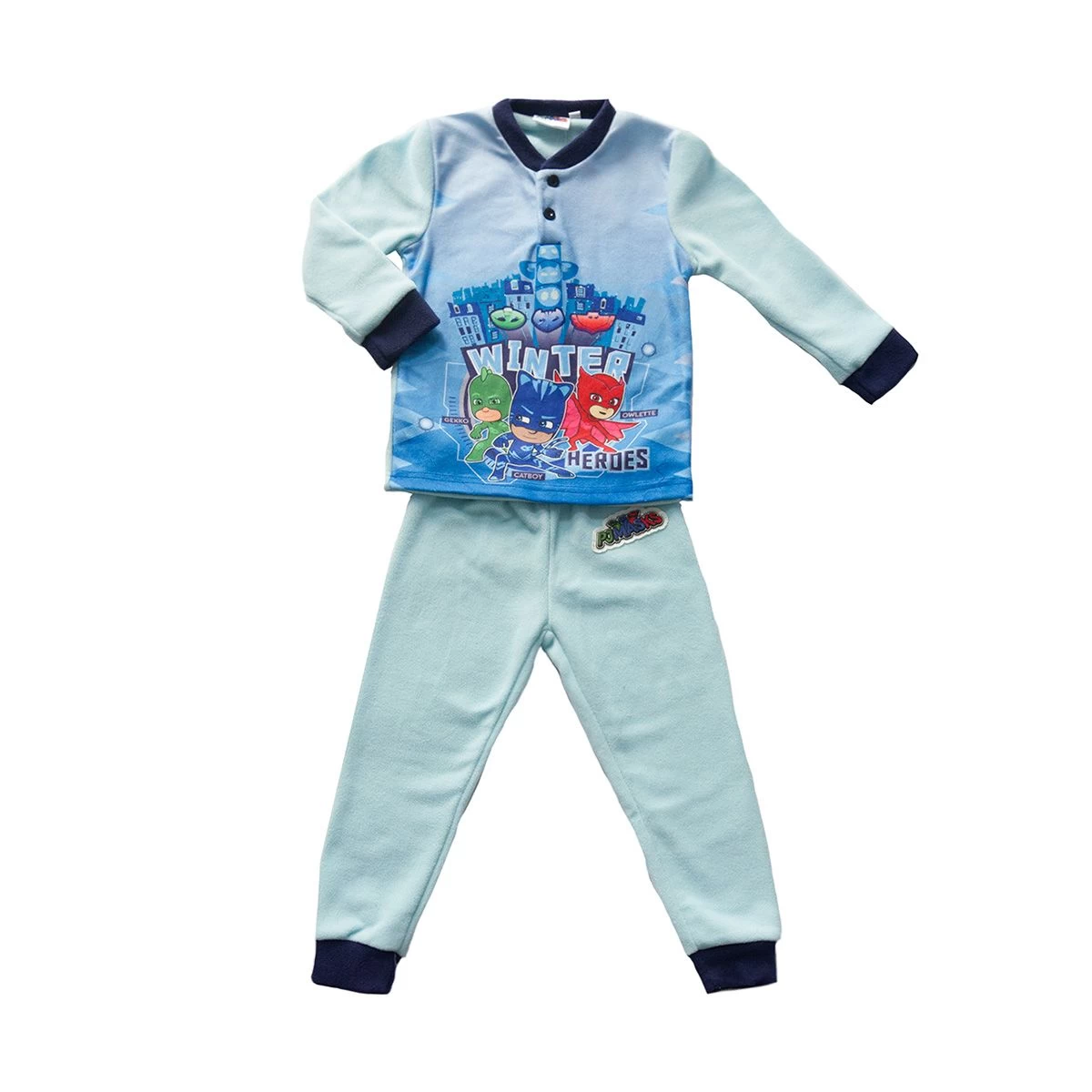 Pigiama Bambino Super Pigiamini Pj Masks In Pile PL16165 T239 - immagine 2