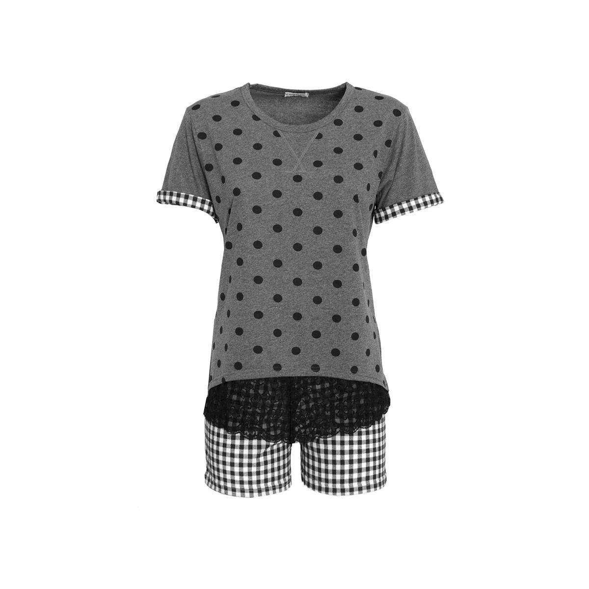 Pigiama Ragazza Corto Character In Cotone YG1044 U401 - immagine 3