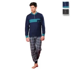 Pigiama Uomo Quadri Di Kissimo Serafino In Punto Milano U1528 T713