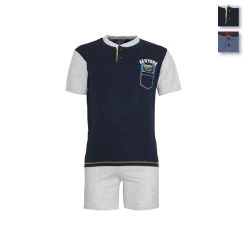 Pigiama Corto Ragazzo Navigare 15538 In Cotone S778