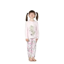 Pigiama Bambina Happy Flowers Di Happy People Manica Lunga S755