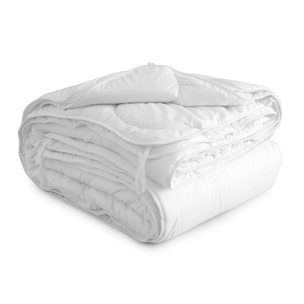 Piumino 4 Stagioni Bassetti In Microfibra Matrimoniale - Bianco N360