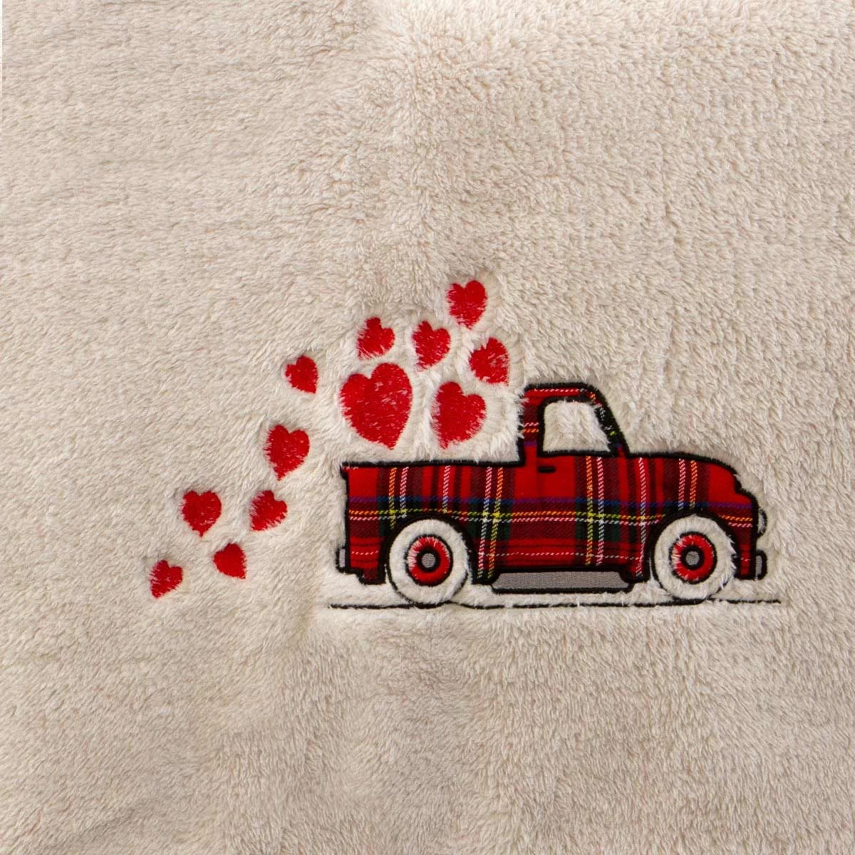 Coperta Plaid Van In Sherpa Super Soffice 130x160 Cm W250 - immagine 2