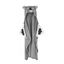 Plaid Poncho Koala Con Cappuccio Sagomato Y152