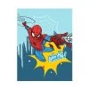 Plaid Spiderman Marvel In Pile Coral 100x150 Cm J163