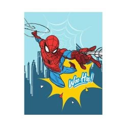 Plaid Spiderman Marvel In Pile Coral 100x150 Cm J163