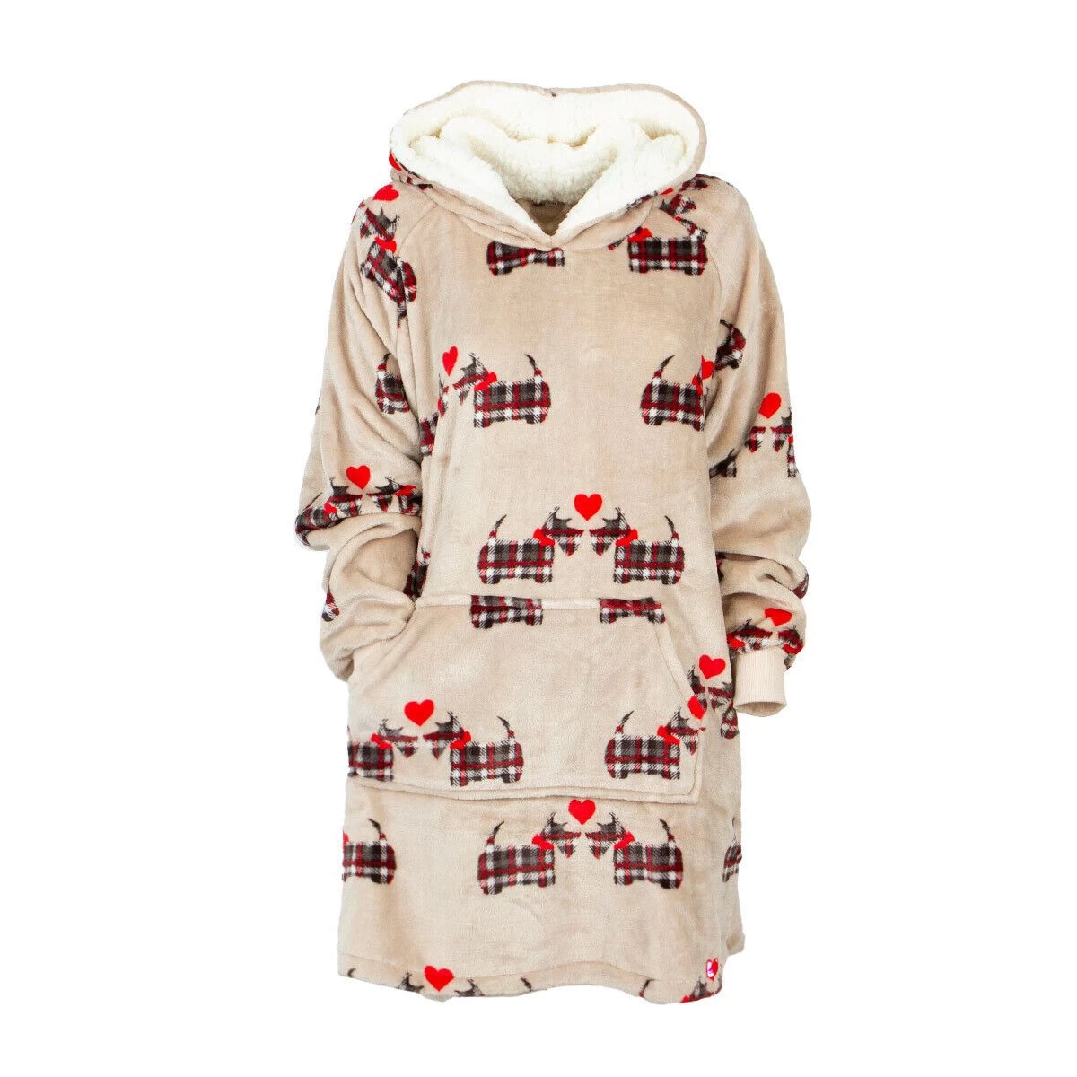 Poncho Cagnolini Di Daunex In Pile Coral X013