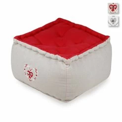Cuscino Da Pavimento Pouf Pauline 40x40x30 Cm W070