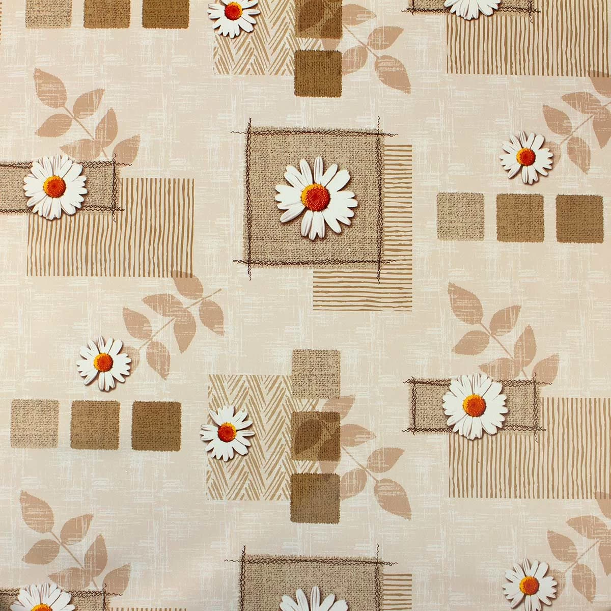 Proteggitavolo Mollettone Al Metro Margherite Altezza 140 Cm K128 - immagine 3