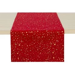 Runner Centrotavola Natalizio Star In Puro Cotone X071