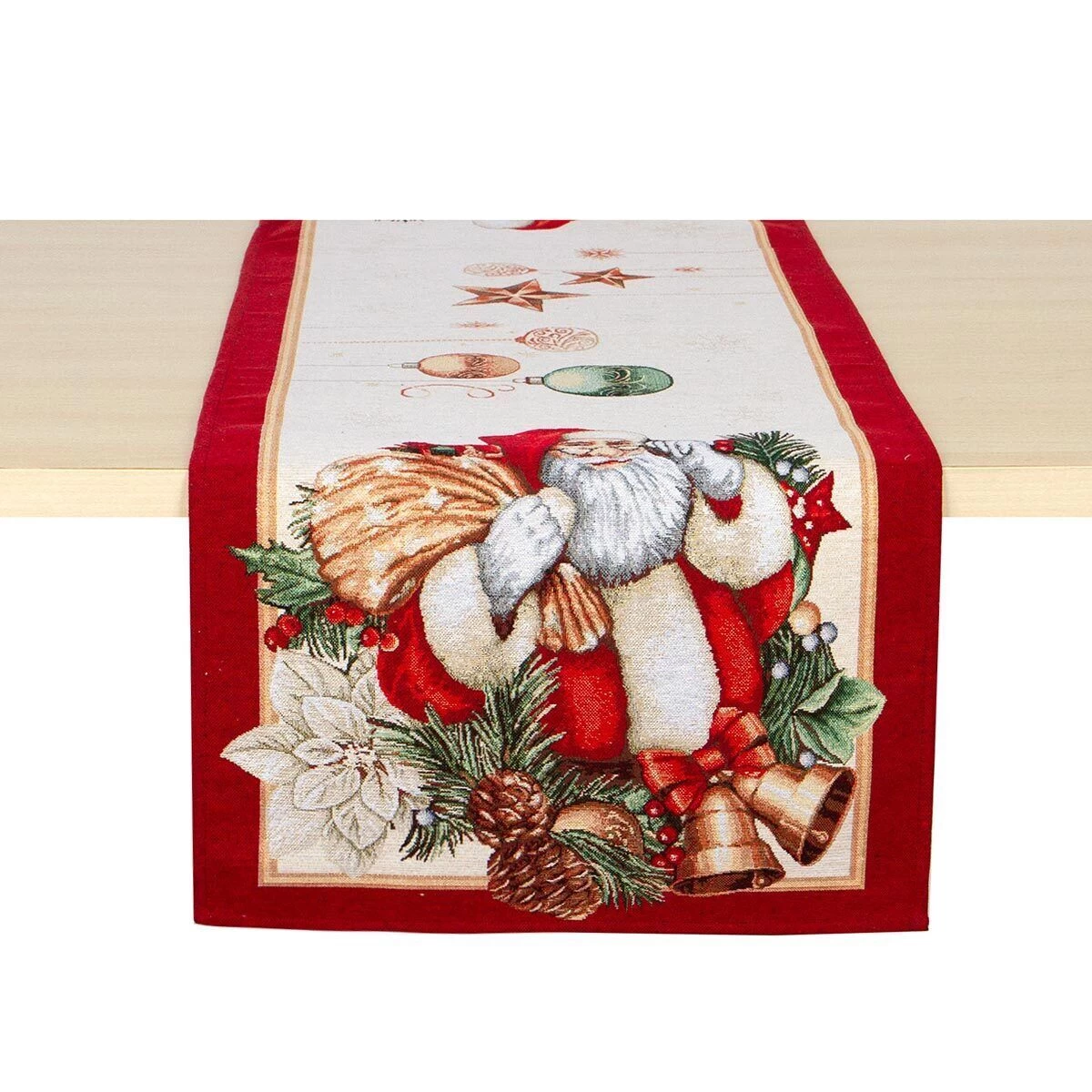 Runner Copritavola Natalizio Chistmas Carol In Gobelin - Dimensioni Varie K899