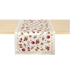 Runner Centrotavola Natalizio Noel Di Caleffi 50x150 Cm X130