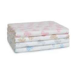 Scampolo Tessuto Fiocchi Cotone Loneta 275x275 Cm U494