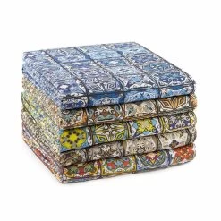 Scampolo Tessuto Ceramic Cotone Loneta Digitale 275x275 Cm Y276