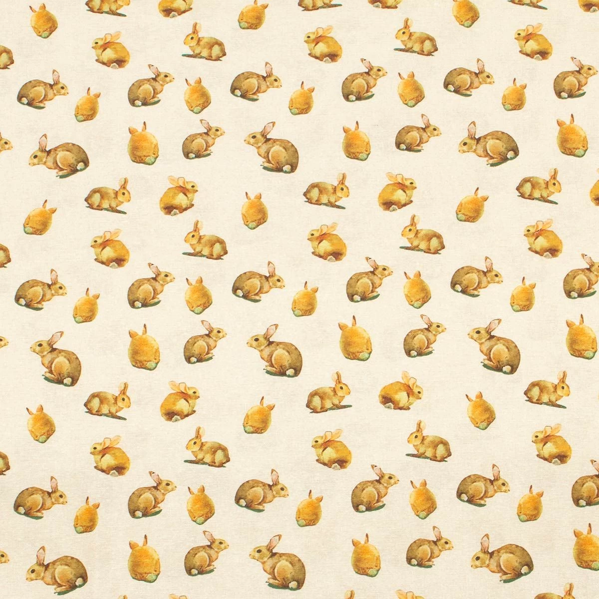 Scampolo Tessuto Rabbits Cotone Loneta Digitale 275x275 Cm Y271 - immagine 2