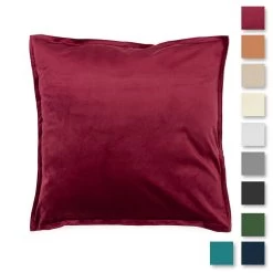 Set 2 Fodere Copricuscino Arredo Isa In Velluto 45x45 Cm X002