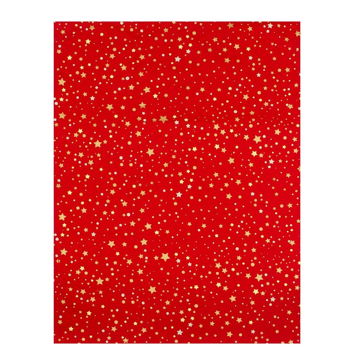 Set 2 Strofinacci Natalizio Star In Puro Cotone X072 - immagine 2