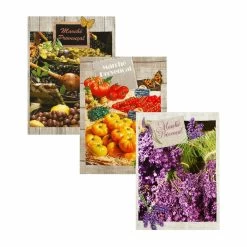 Set 3 Strofinacci Cucina Asciugapiatti Marche In Puro Cotone W172