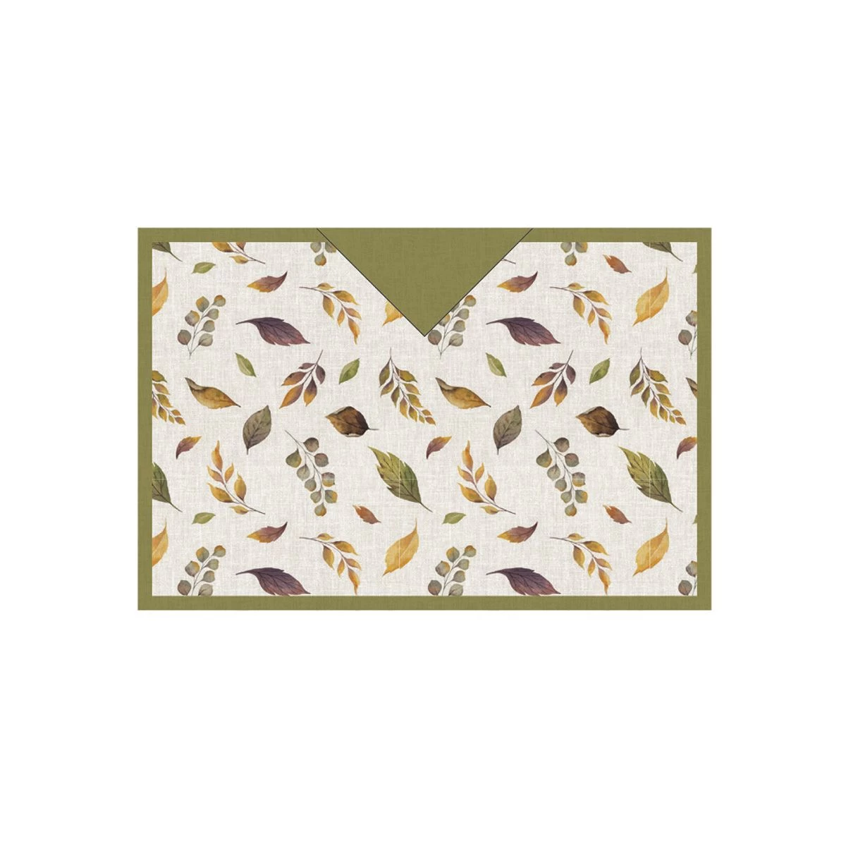 Set Tovaglietta + Tovagliolo Margaret In Puro Cotone Con Stampa Digitale W484 - immagine 3