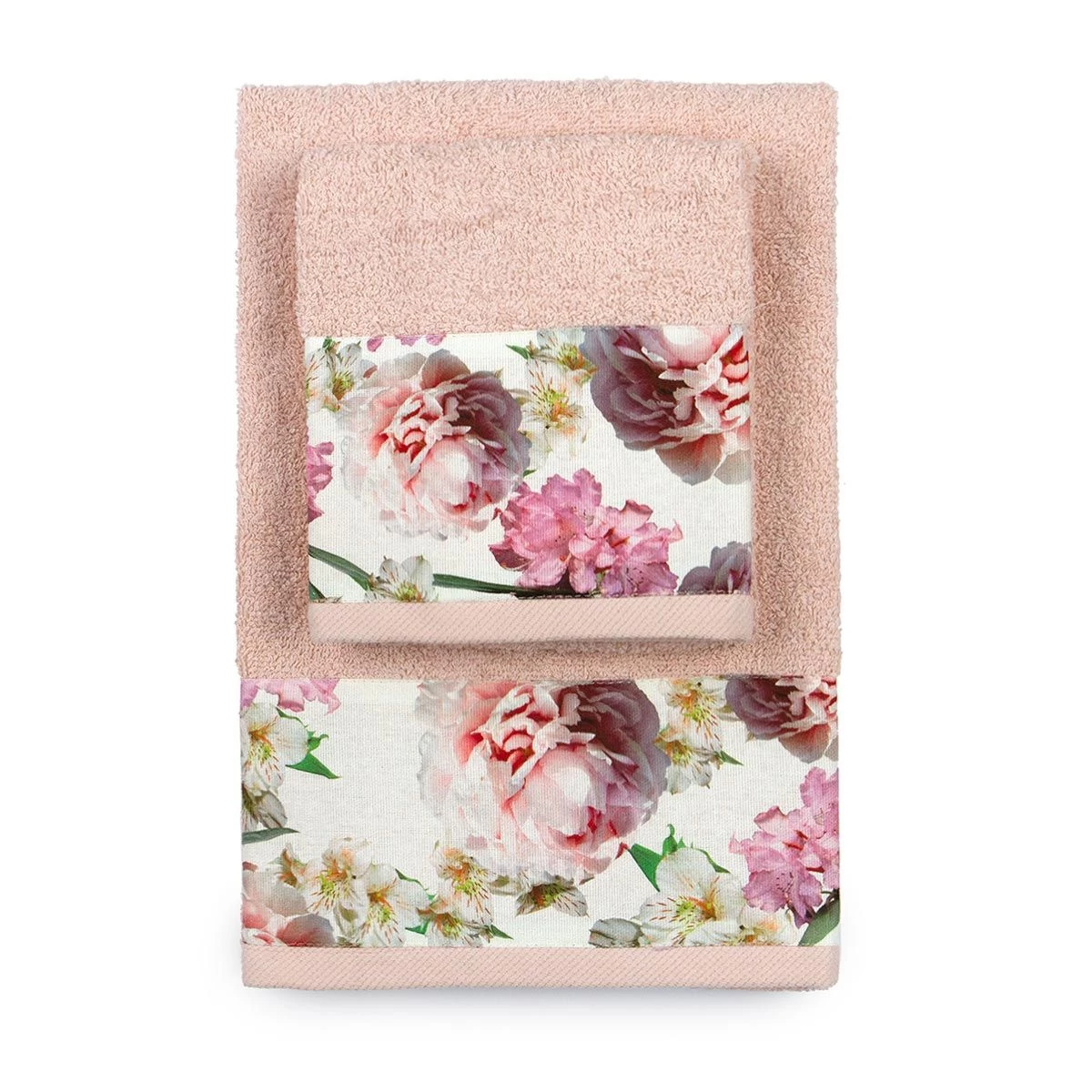 Set Asciugamani 1+1 Belfast Di Morbidissimi In Spugna K573 - immagine 3