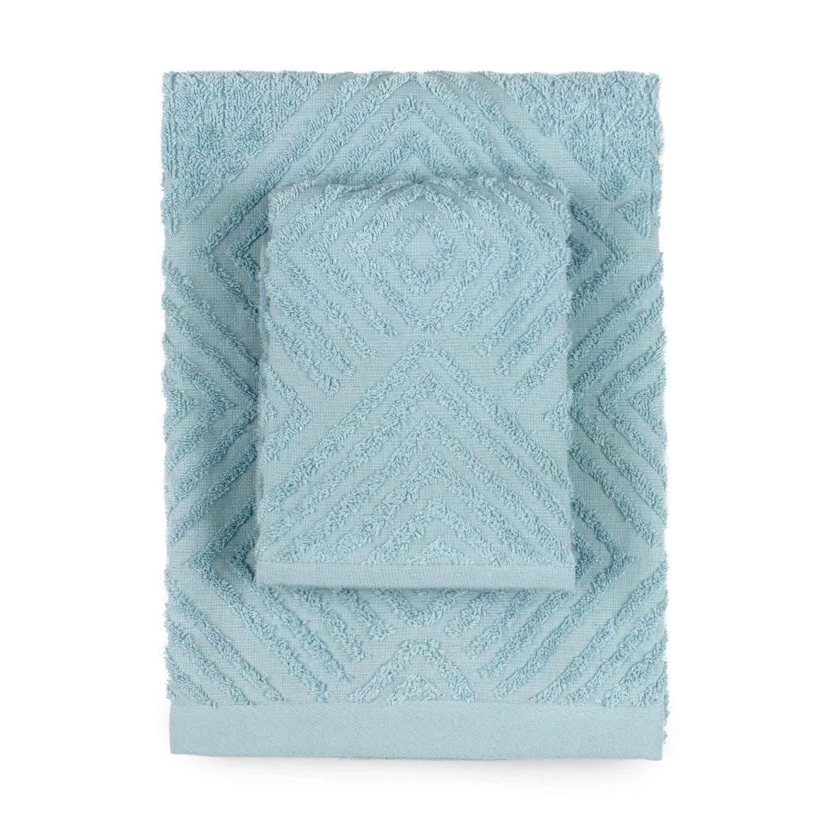 Set Asciugamani 1+1 Cody Di Zucchi In Spugna J177 - immagine 3