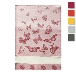 Strofinaccio Cucina Asciugapiatti Farfalle In Lino E Cotone Z339