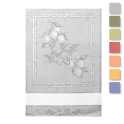 Strofinaccio Cucina Asciugapiatti Limoni In Puro Cotone Z330