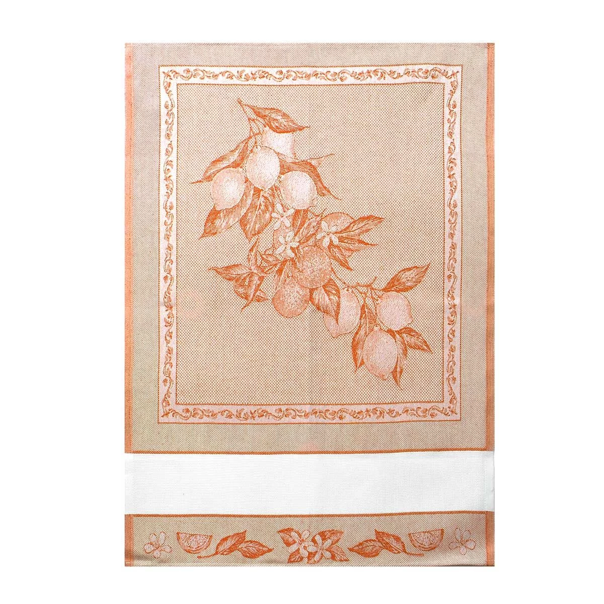 Strofinaccio Cucina Asciugapiatti Limoni In Puro Cotone Z330 - immagine 6