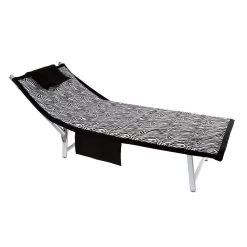 Telo Coprilettino Mare Zebrato Con Tasche E Cuscino Gonfiabile K092