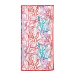Telo Mare Coral Bay Daunex In Microfibra Con Borsa J574