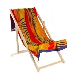 Telo Mare Palm Leaves Di Pompea In Spugna Di Cotone K044