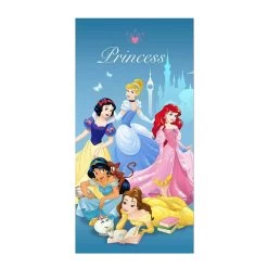 Telo Mare Princess Disney In Spugna Di Cotone K095