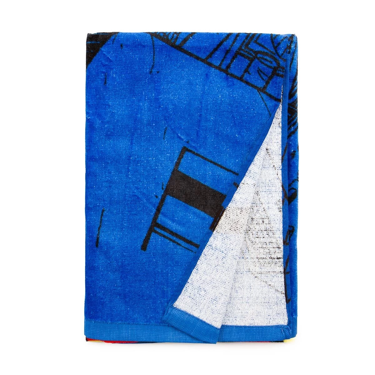 Telo Mare Superman DC Comics In Spugna Di Cotone J582 - immagine 2