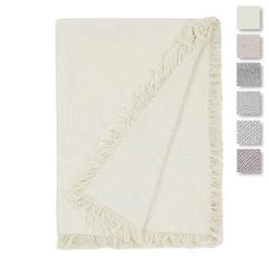 Telo Multiuso Spiga Di Morbidissimi - Dimensioni Varie J469