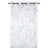 Tenda Arredo Trasparente Altea Con Borchie 135x260 Cm J485