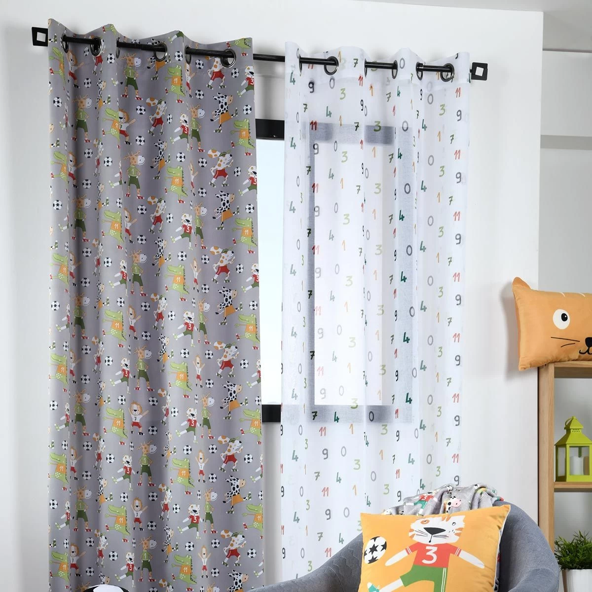 Tenda Arredo Trasparente Maracana 140x260 Cm K533 - immagine 3