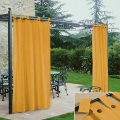 Tenda Gazebo Morbidissimi Idrorepellente Con Passanti 200x270 Cm - Giallo Z450