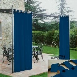 Tenda Gazebo Morbidissimi Idrorepellente 140x270 Cm - Blu Royal Z158