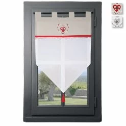 Tendina A Vetro Trasparente Pauline - Dimensioni Varie W071