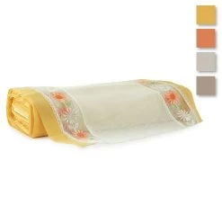 Tessuto Per Tendine Al Metro Girasole Larghezza 60 Cm Y213