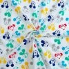 Tessuto Cotone Al Metro Topolino Disney Altezza 150 Cm W329