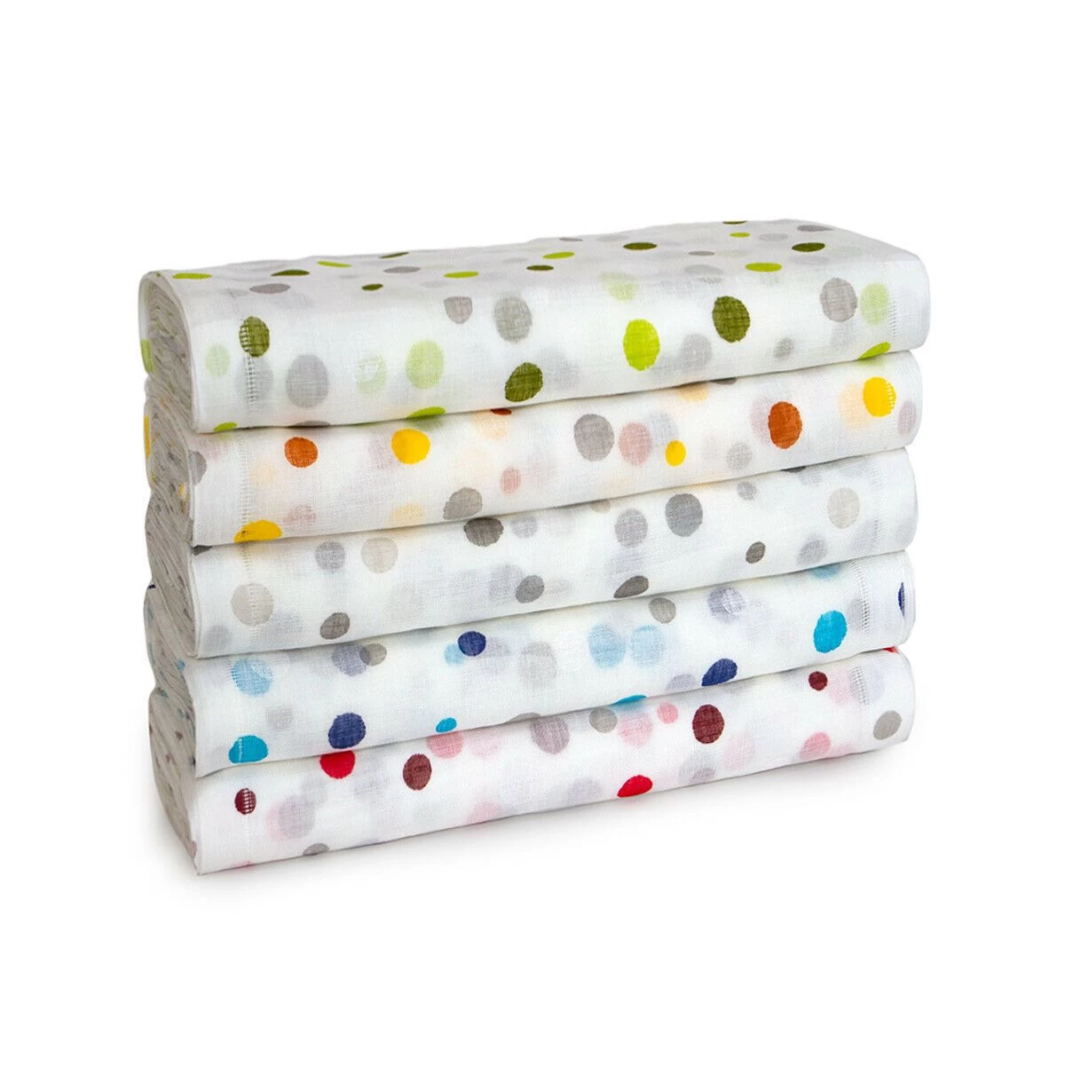 Tessuto Per Tendine Al Metraggio Pois Larghezza 60 Cm Z167