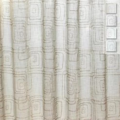 Tessuto Per Tende Al Metro Geometric Altezza 300 Cm Y217