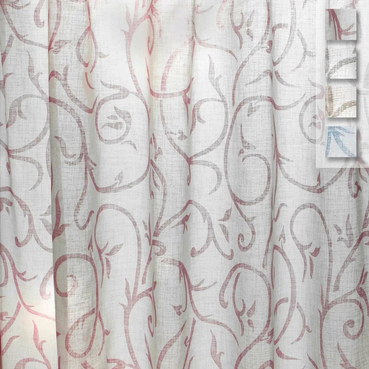 Tessuto Per Tenda Al Metro Ramage Altezza 300 Cm Y216