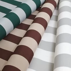 Tessuto Per Tende Da Sole Al Metro Righe 140 Cm Impermeabile Q889