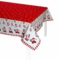 Tovaglia Da Tavola Babbolo Con Gnomi Puro Cotone - Dimensioni Varie Z717