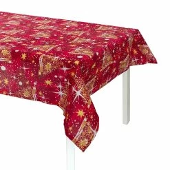 Tovaglia Natalizia Stelle Con Cofanetto A Forma Di Cuore Z666