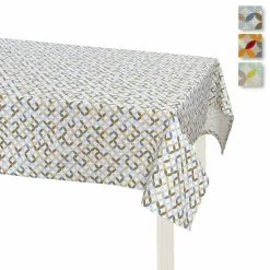 Tovaglia Da Tavola Optical In Puro Cotone - Dimensioni Varie V956