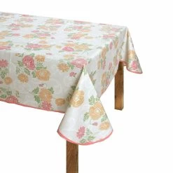 Tovaglia Plastificata Fiori Morbidissimi Antimacchia - Dimensioni Varie Z212