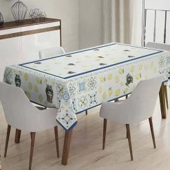 Tovaglia Sicily Di Novia In Puro Cotone Digitale - Dimensioni Varie K157